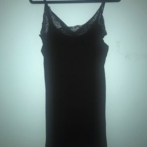 Kendal & Kylie Black Dress w/ Lace Bra